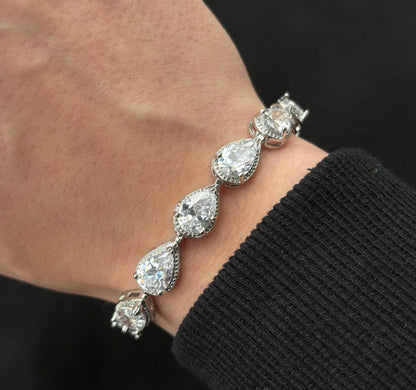 Raindrop Bracelet (Silver)