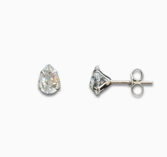 Raindrop Earrings (Silver)